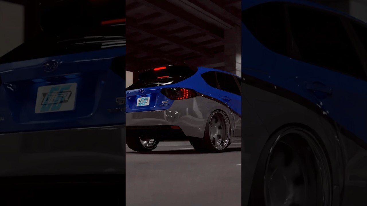 Subaru Impreza WRX STI |Rays wheels | Примерка дисков 