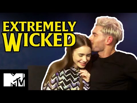 Zac Efron & Lily Collins On-Screen Chemistry Secrets | Extremely Wicked |  MTV Movies