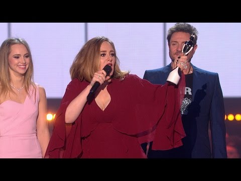 'Hello' by Adele wins British Single | The BRIT Awards 2016