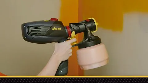 How to Spray with a Wagner FLEXiO Paint Sprayer