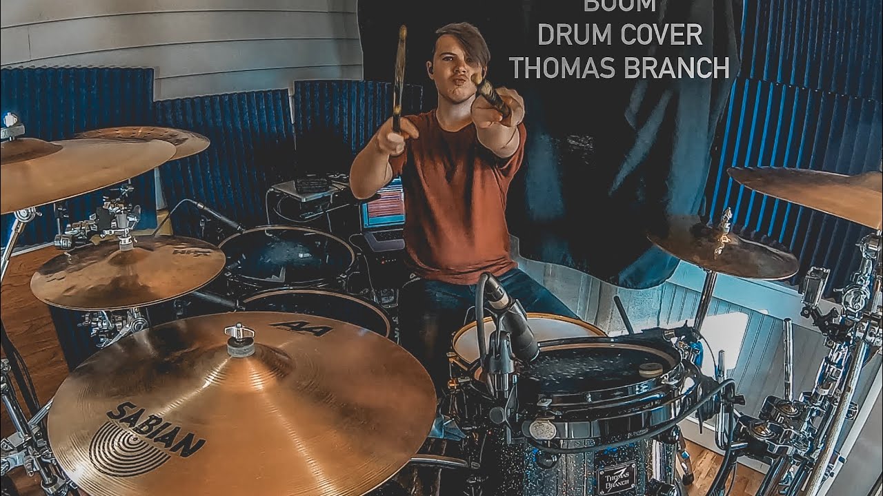 BOOM DRUM COVER Tiesto YouTube