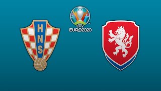 eFootball PES 2021 - UEFA Euro 2020 - Group D - Croatia-Czech Republic