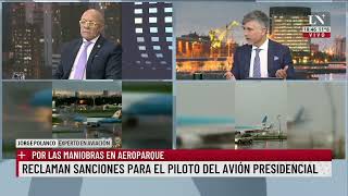Peligrosa maniobra del avión presidencial: Asi fue el diálogo entre el piloto y la torre de control