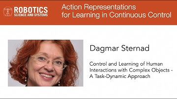 Dagmar Sternad @ RSS20 Workshop on Action Representations for Learning in Continuous Control