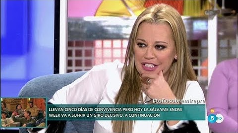 Belén Esteban en Sálvame Deluxe, se defiende en plató respondiendo con su verdad (16/12/2016)