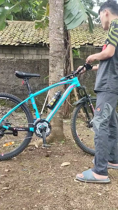 blue thrill cleave 0.4 #gowes #mtb #sepeda #thrill