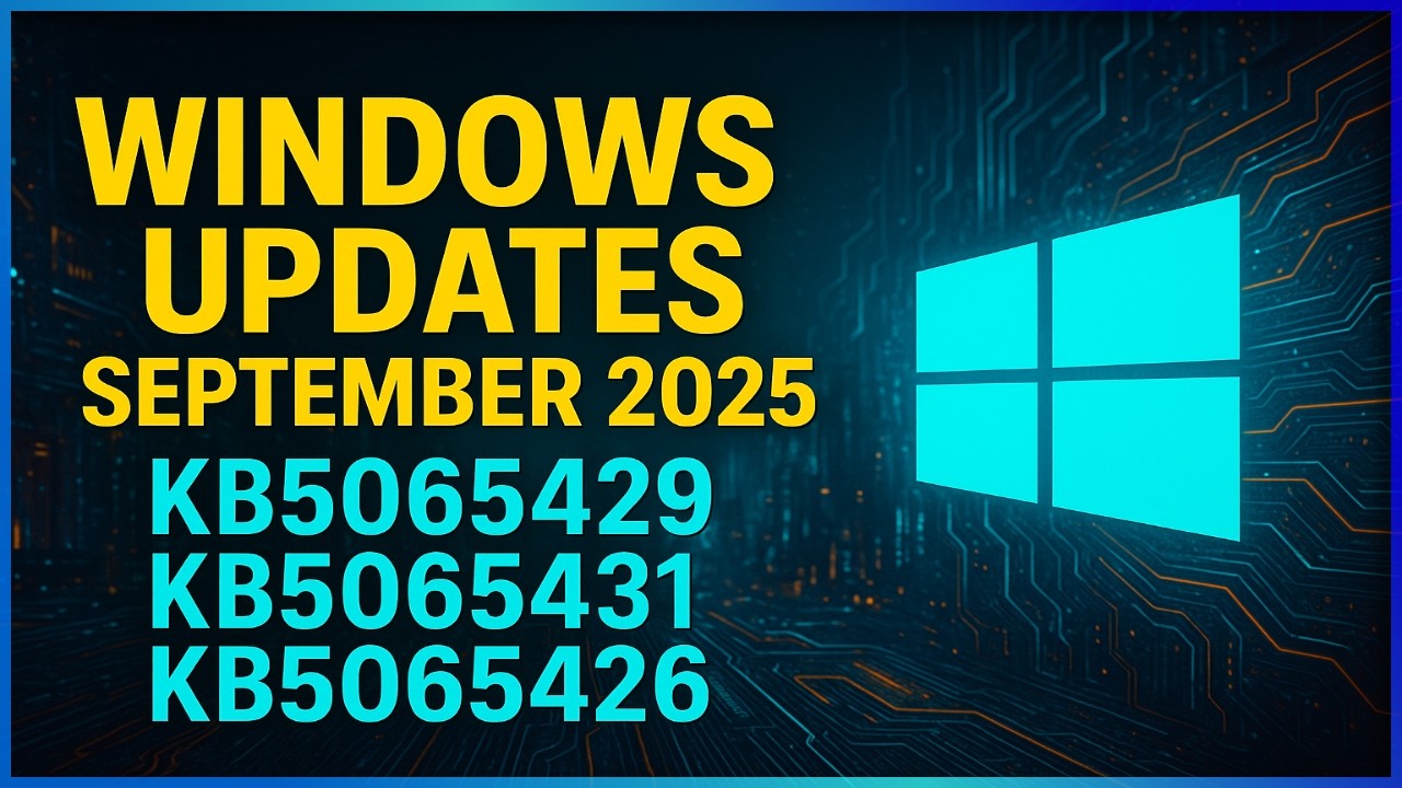 Windows 10 & 11 September Update: Mehr Sicherheit, weniger Bugs – aber ...