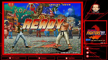 The King of Fighters 97 - Ikari Warriors Team (Leona - Clark - Ralf) playthrough (Gameplay)