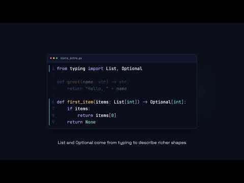 The typing Module - Python for Beginners
