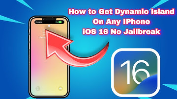 How To Get Dynamic Island On iPhone (IOS 16-16.1.2 No JB)