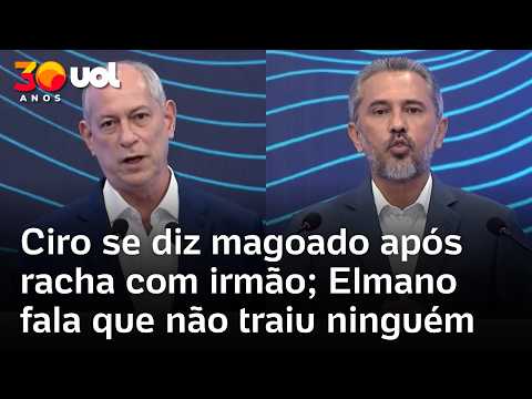 Ciro says he is hurt after fallout with brother Cid Gomes; Elmano claims he betrayed no one