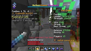 “BeastGaywithwe” hacking in Nethergames factions (speed/teleportation, phase, auto)
