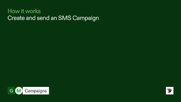 Create and send an SMS campaign