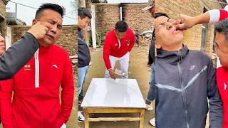 立瓶子挑戰，玩的臉火熱！#男人簡單的快樂 #專治不開心 #沙雕兄弟歡樂多 #funny #高能段子手 #沙雕劇情 #搞笑視頻