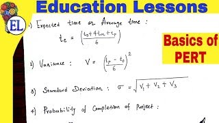 Basics of PERT (Program Evaluation and Review Technique) | Operation Research | Project Management