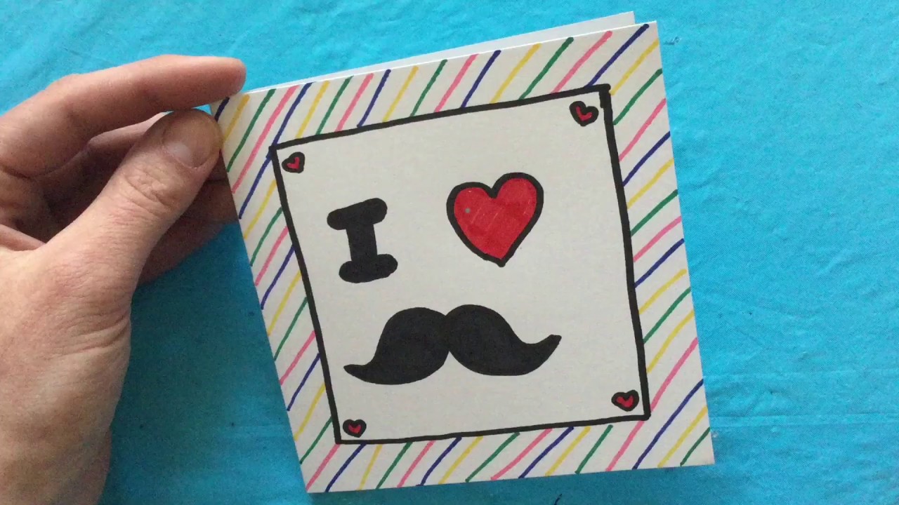 Fathers day cards ★ Paperwork easy ★ 5 minute crafts fathers day gifts