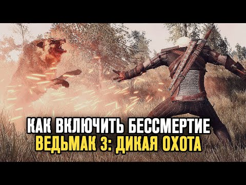 Ведьмак 3 - Как Включить Бессмертие и Отключить? Чит коды в The Witcher 3 КонсольныеКоманды