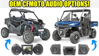 ALL NEW 2024 OEM CFMoto Zforce & UForce Audio Systems in action!