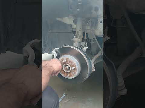 How to change honda city original wheel bearing from Car fix auto workshop