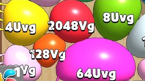 Blob Merge 3d - all large numbers Unlocked 4Uvg, 8Uvg, 16Uvg, 32Uvg, 64Uvg, 128Uvg
