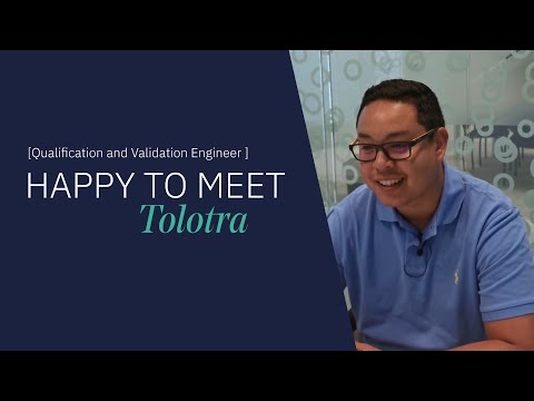 [HAPPY TO MEET] Tolotra, Qualification and Validation Engineer