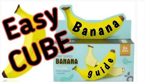 Easy Solve Banana Cube