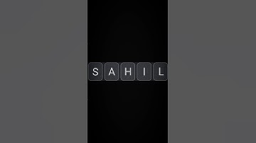 keyboard name video editing comment your name