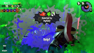 Salmon run - Splatoon-  lost outpost ´s Danger Zone