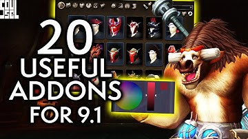 20 Fun and Useful Addons For 9.1 Chains of Domination! WoW Shadowlands Guide