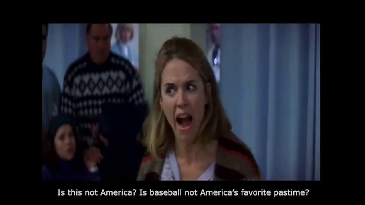 For Love of the Game - Is baseball not America's favorite pastime?