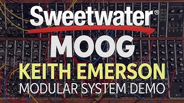 Moog Keith Emerson Modular System Demo — Daniel Fisher