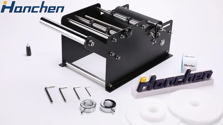 Hanchen Manual Round Bottle Labeling Machine Installation Video