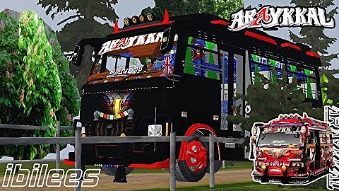 MAHINDRA COSMO MINI BUS MOD BUSSID @BUSPLAYERSMODSANDLIVERYS ARAYKKAL TOURIST BUS LIVERY RELEASED