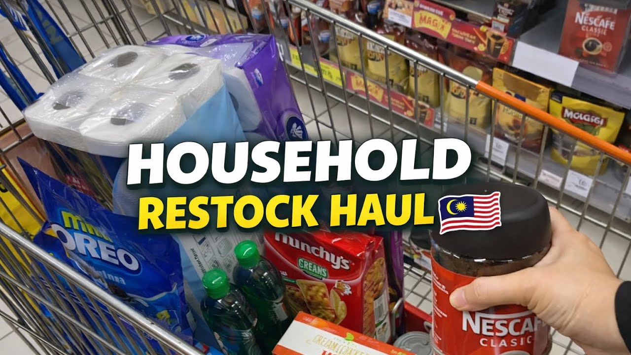 A Day In The Life : Grocery Shopping in Malaysia (Dry Groceries)