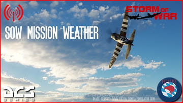 DCS 2.7 - Storm of War Weather & Clouds preparations - LIVESTREAM