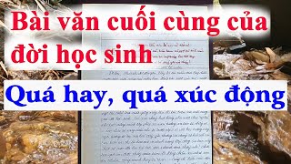 Bài Văn Hay Xúc Động Khiến Thầy Giáo Ngã Ngửa Của Nữ Sinh 