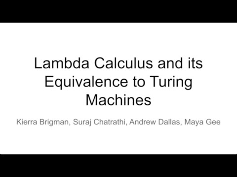 CS 4510 Final Project: Lambda Calculus - YouTube