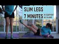 INNER THIGS WORKOUT - NO SQUATS NO EQUIPMENT with music | FIONA (slim legs 7 minutes)