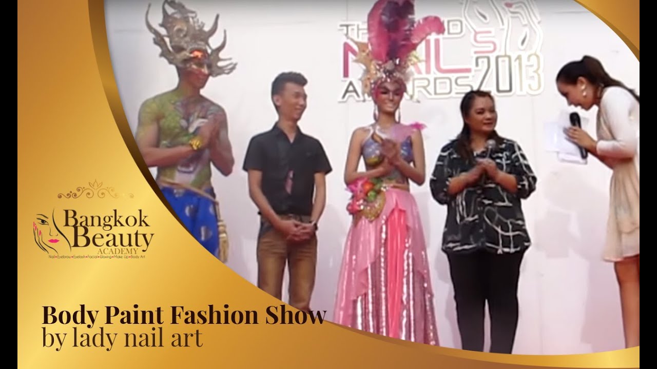 Body Paint Fashion Show by lady nail art