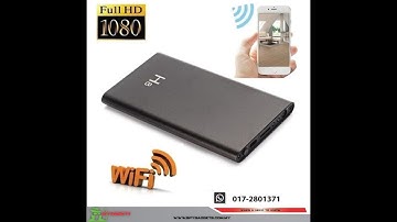 POWERBANK WIFI CAMERA DEMO VIDEO
