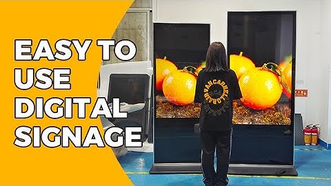 Easy to use digital signage | SOSU Manufacturer