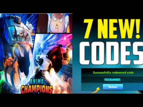 * NEW * ALL NEW WORKING CODES FOR ANIME CHAMPIONS SIMULATOR 2024 ...