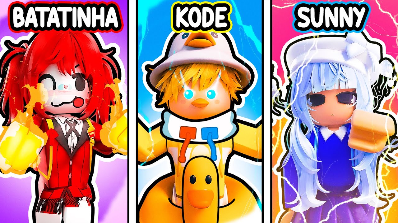 Turma da Batatinha mostrando TODOS os seus poderes