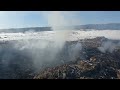 В "Сокольниках" вновь горит мусорная свалка
