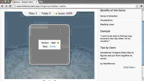 LUMOSITY Rotation Matrix 63375 BPI 1699
