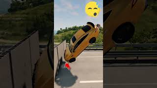 Mercedes vs wall in Slow motion #beamng