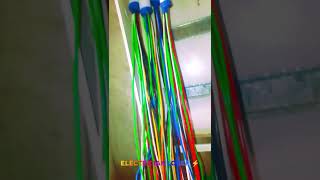 3phase MCB Connection Wiring |electrician work in riksy life| #short #electrician #tranding #viral