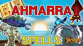Wizard101 - NEW Ahmarra Spells Are Here! (NEW AOE!)