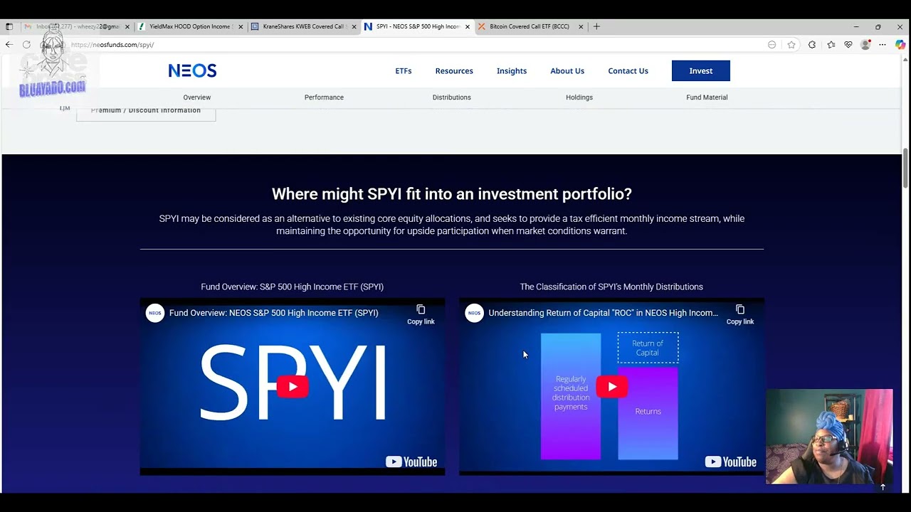Bluayado Declaration date weekly for Roundhill Defiance Yield max Group C KURV REX  6 25 2025