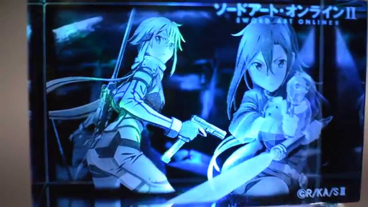 CROSS-CF限定】ソードアート・オンラインⅡ 3Dクリスタルアート_DSC